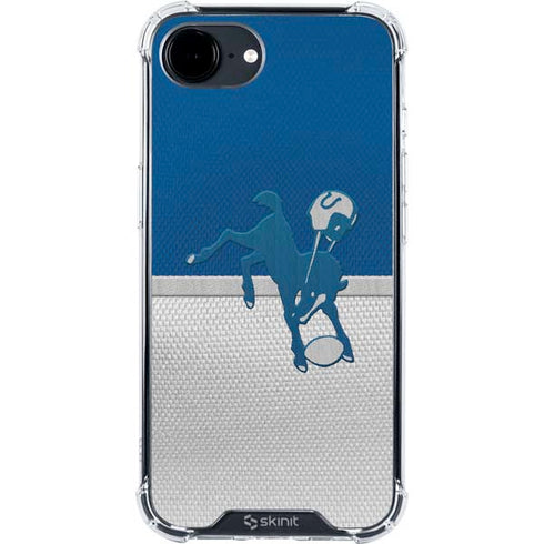 NFL Indianapolis Colts Vintage iPhone 16e Clear Case